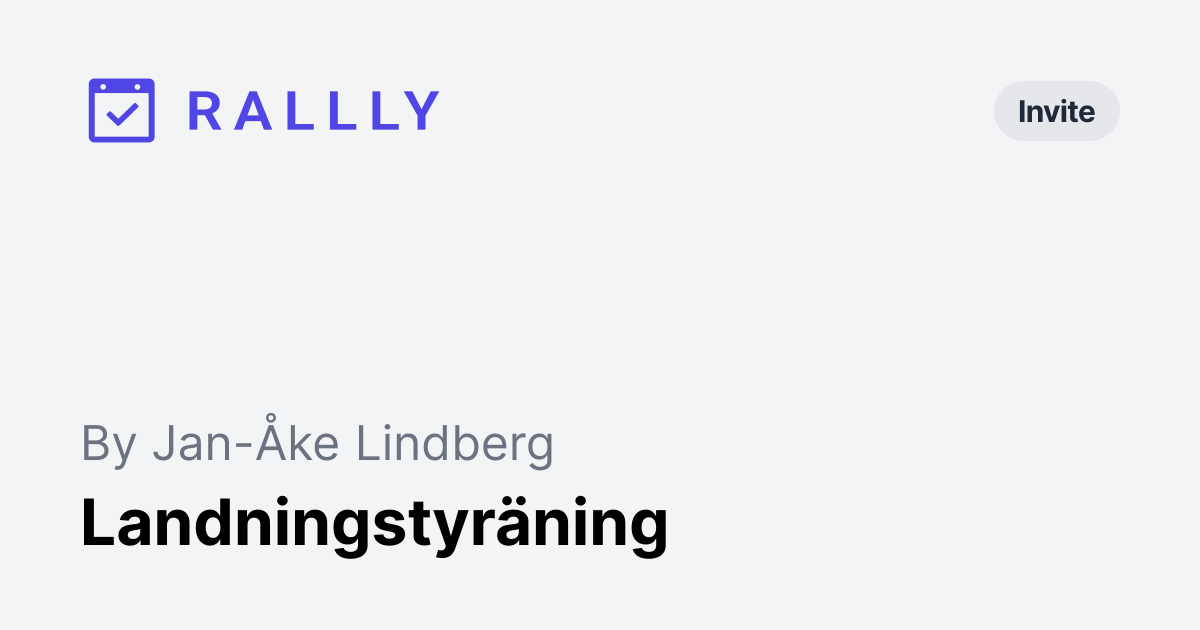 Landningstyräning